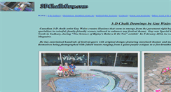Desktop Screenshot of 3dchalkguy.com